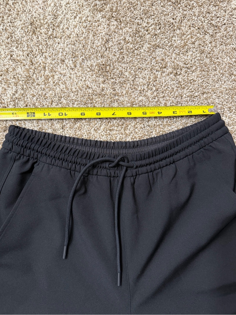 Athleta Black Wide-Leg Cargo Trousers with Drawstring Waist - Picture 6 of 9